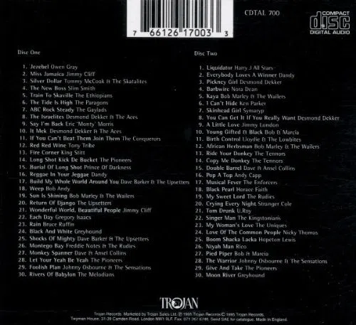 History Of Trojan Records Vol.1 (1968-1971)