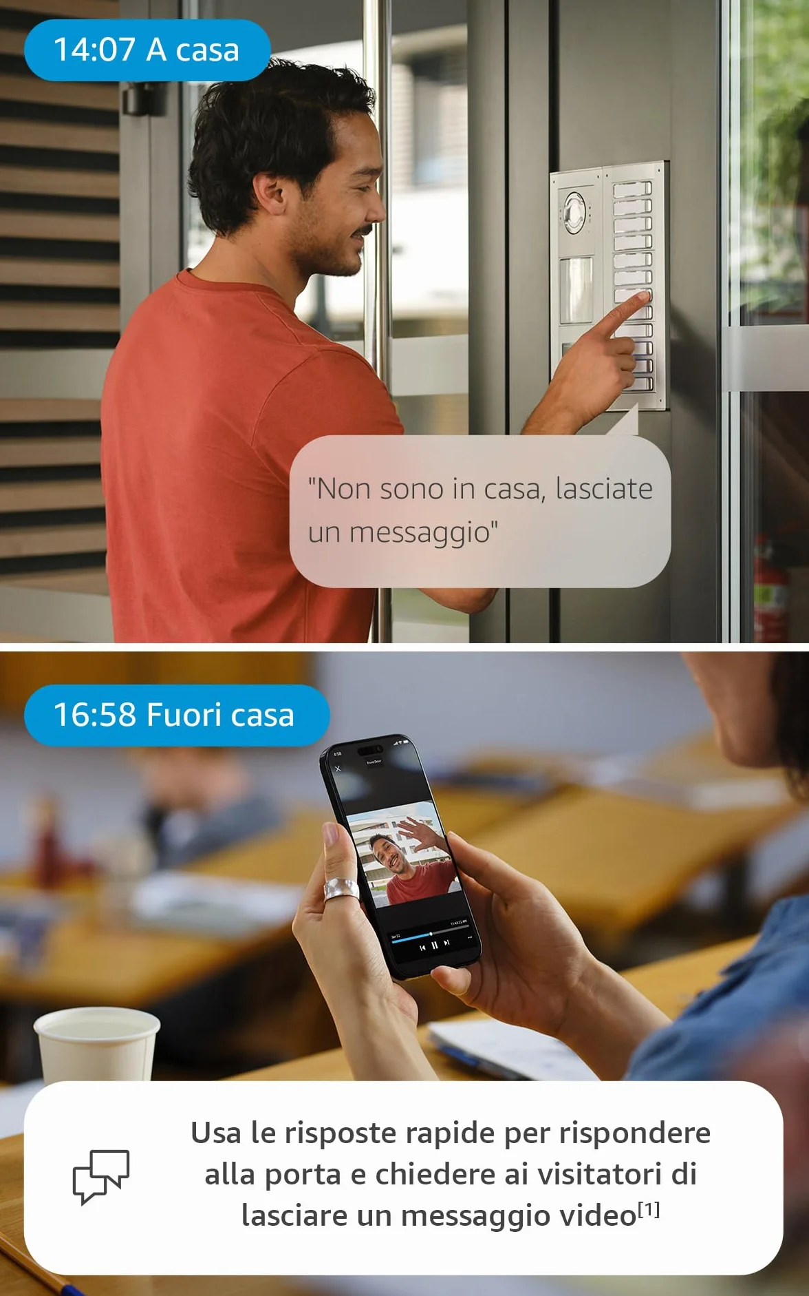Ring Intercom Audio | Rendi il tuo citofono più intelligente | Audio in streaming, chiavi virtuali e accesso remoto | Configurazione fai-da-te