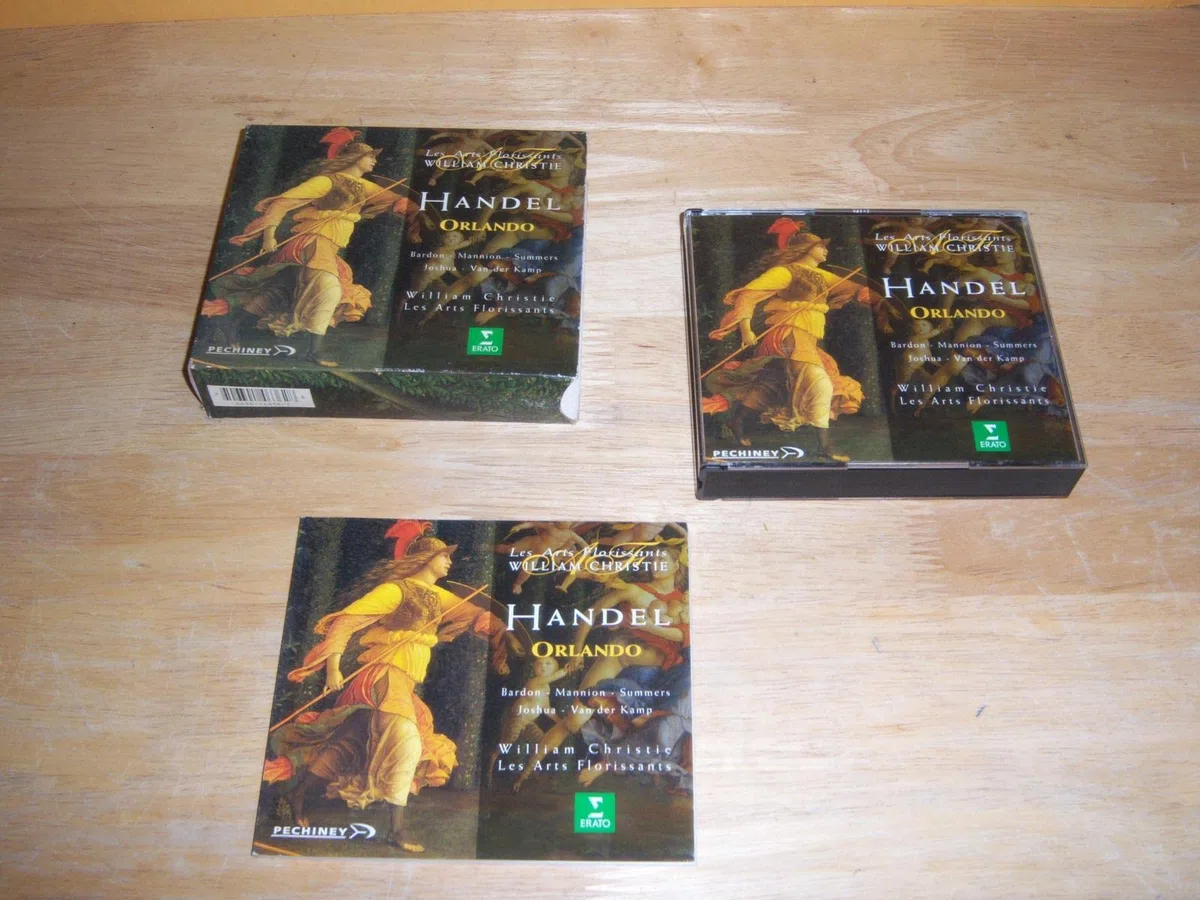 Handel - Orlando / Bardon, Mannion, Summers, Joshua, Van der Kamp, Les Arts Florissants, Christie