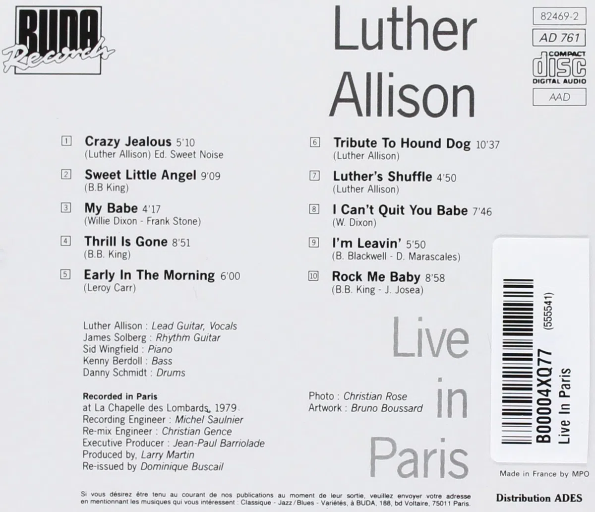 Live In Paris