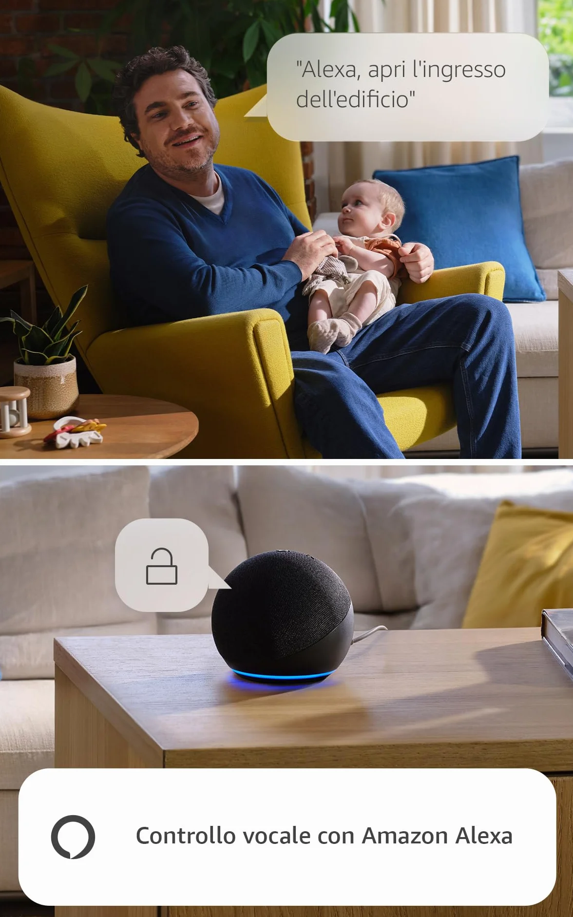 Ring Intercom Audio | Rendi il tuo citofono più intelligente | Audio in streaming, chiavi virtuali e accesso remoto | Configurazione fai-da-te
