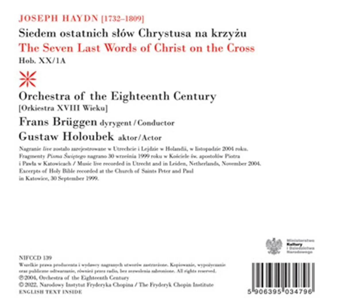 Haydn: The Seven Last Words Of Christ On The Cross