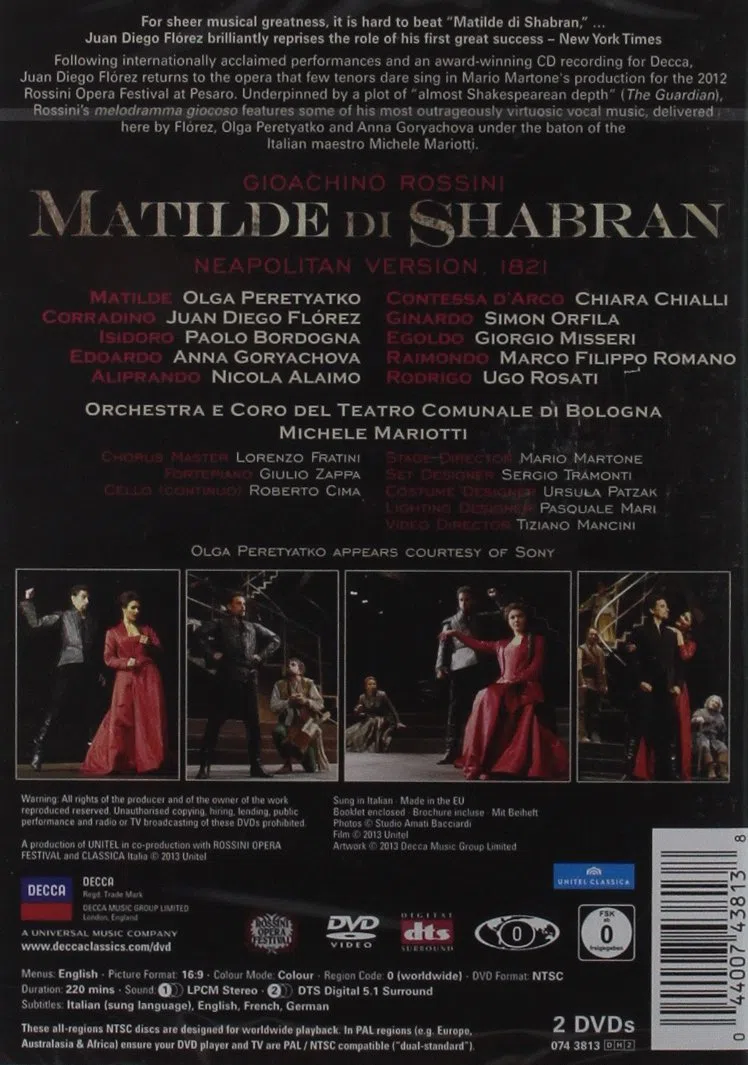 Matilde Di Shabra (Opera Completa)